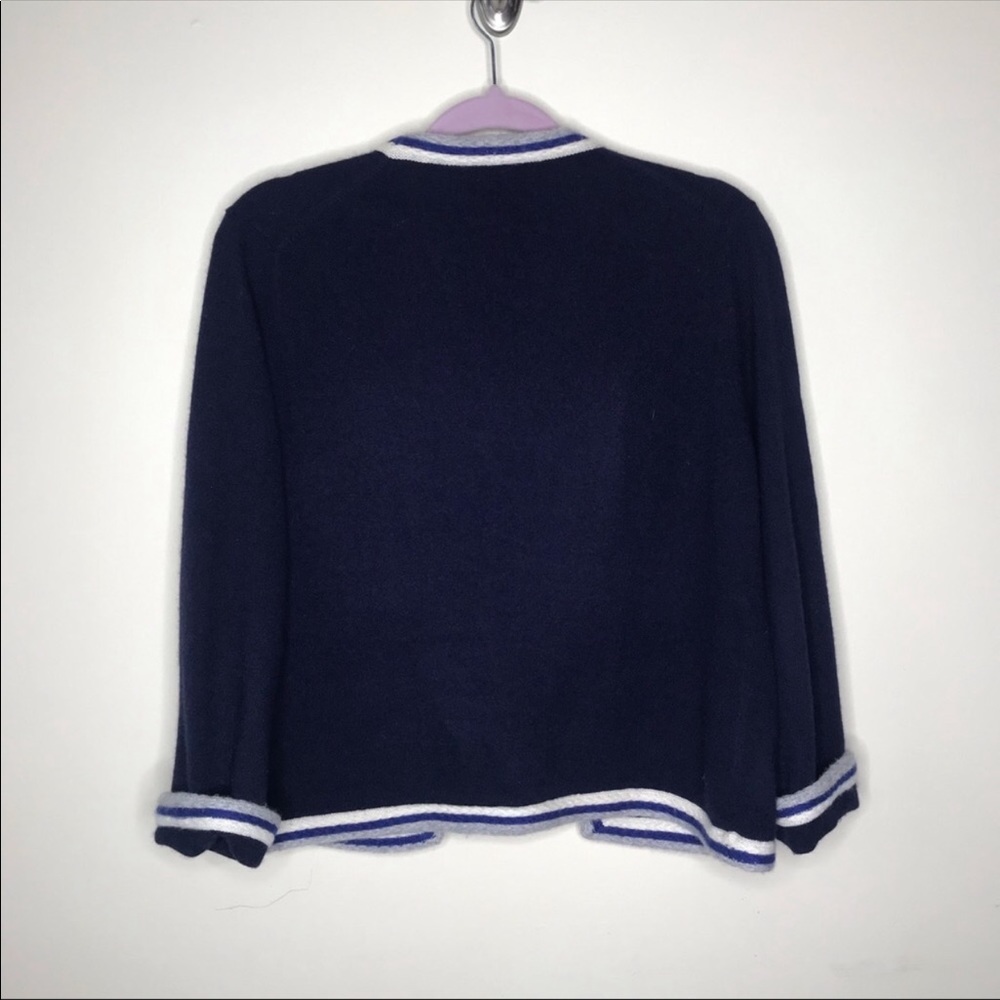 BROOKS BROTHERS 100% Pure Cashmere Cardigan Size L - Picture 6 of 6